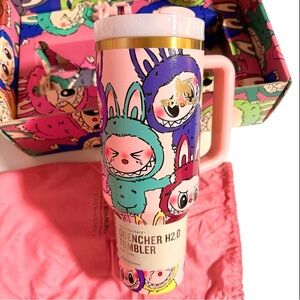 Labubu Love Shack Fancy x Stanley Tumbler 40 oz NIB UNOFFICIAL PRODUCT